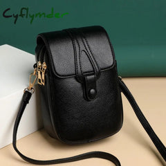 Cyflymder Small Handbag For Women Solid Color Crossbody Bag Shoulder Female High Quality Messenger