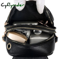 Cyflymder Small Handbag For Women Solid Color Crossbody Bag Shoulder Female High Quality Messenger