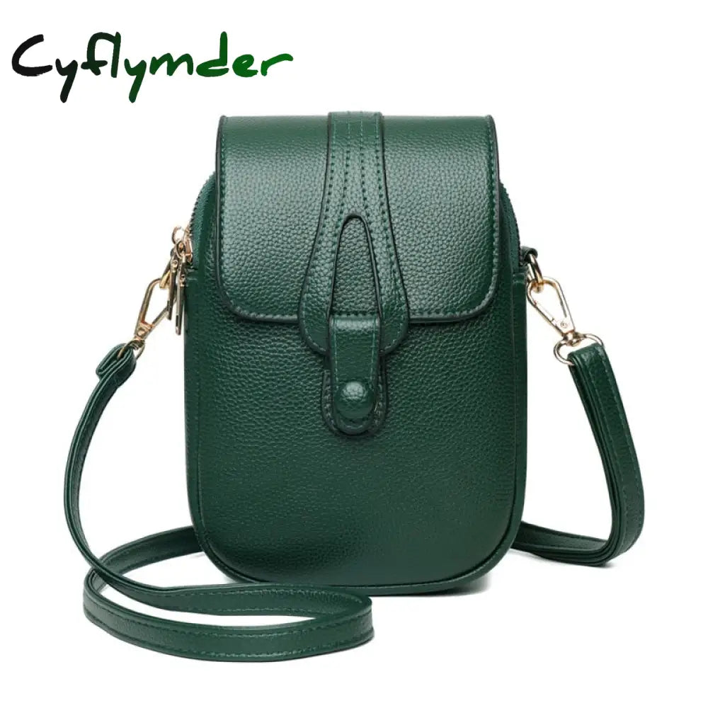 Cyflymder Small Handbag For Women Solid Color Crossbody Bag Shoulder Female High Quality Messenger