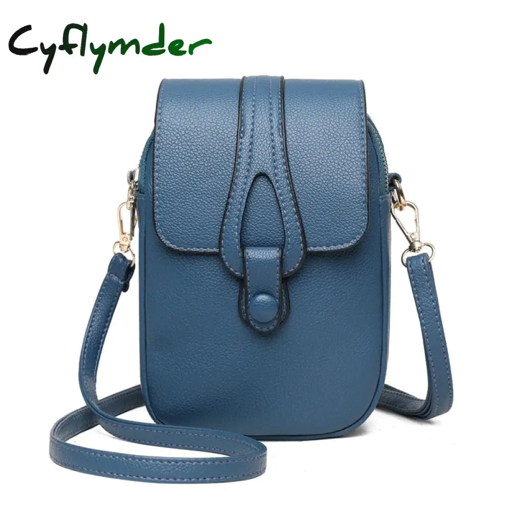 Cyflymder Small Handbag For Women Solid Color Crossbody Bag Shoulder Female High Quality Messenger