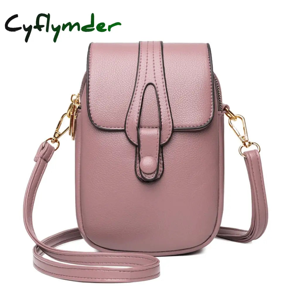 Cyflymder Small Handbag For Women Solid Color Crossbody Bag Shoulder Female High Quality Messenger