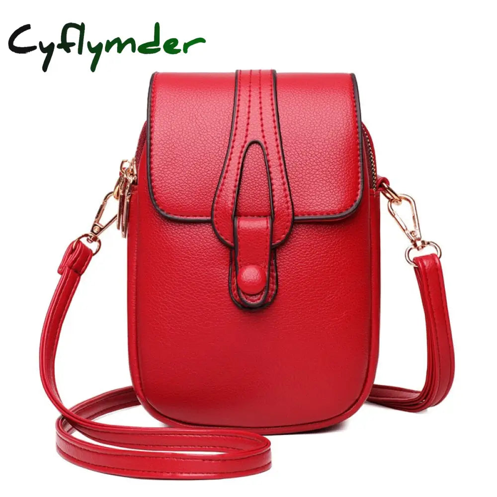 Cyflymder Small Handbag For Women Solid Color Crossbody Bag Shoulder Female High Quality Messenger