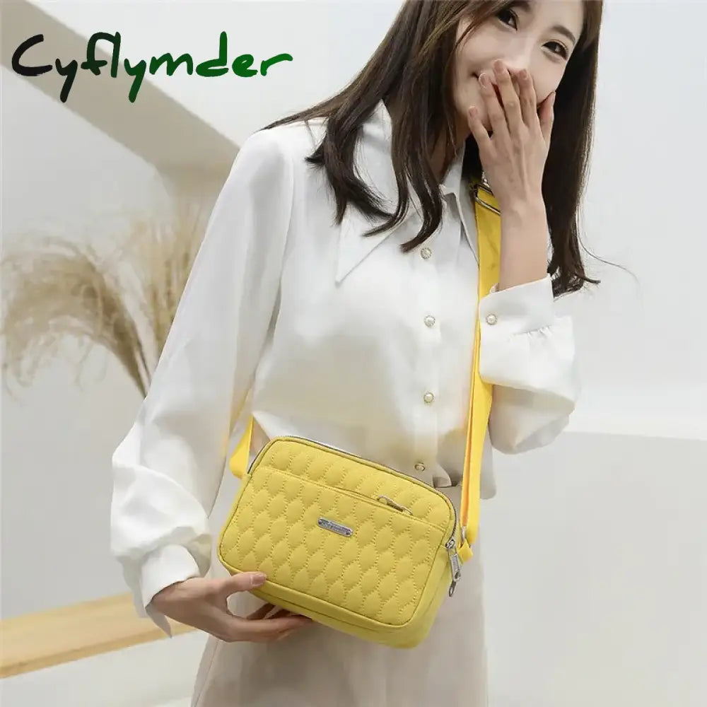 Cyflymder Small Shoulder Bag For Women Designer Messenger Bags Ladies Tote Phone Pouch Nylon