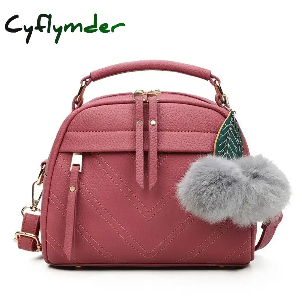 Cyflymder Soft Leather Bags Women Shoulder Luxury Handbags Bag Designer Crossbody For Messenger