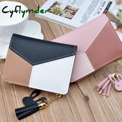 Cyflymder Spring And Autumn New Wallet Short Women Wallets Zipper Purse Luxury Brand Trendy Coin