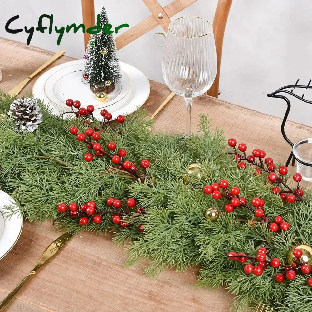 Cyflymder spring mantel decor Artificialplant rattan Long vines NewYear Christmas tree Wreath Home festival Outdoor