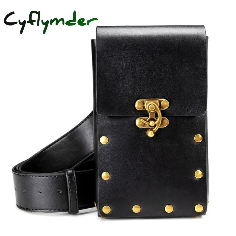 Cyflymder Steampunk Waist Leg Bags Women Men Victorian Style Holster Bag Motorcycle Thigh Hip Belt