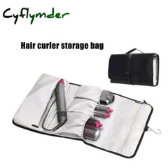 Cyflymder Storage Bag Compatible For Dyson Airwrap Styler Accessories Holder Multiple Pouches With