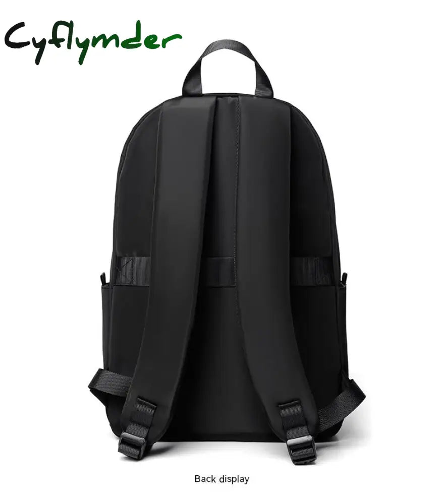 Cyflymder Street Art Literary Canvas Backpack Minimalist Retro Wild Leisure Korean Schoolbag Bag