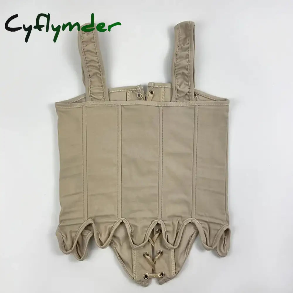 Cyflymder Summer Streetwear Women Bra Sexy Lolita Crop Corset Woman Tops Elegant Bandage Y2K Bras