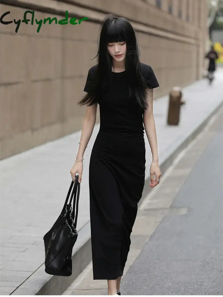 Cyflymder Summer Women Dress Bodycon Mini Evening Female Vintage Party Beach Dresses Girls Casual
