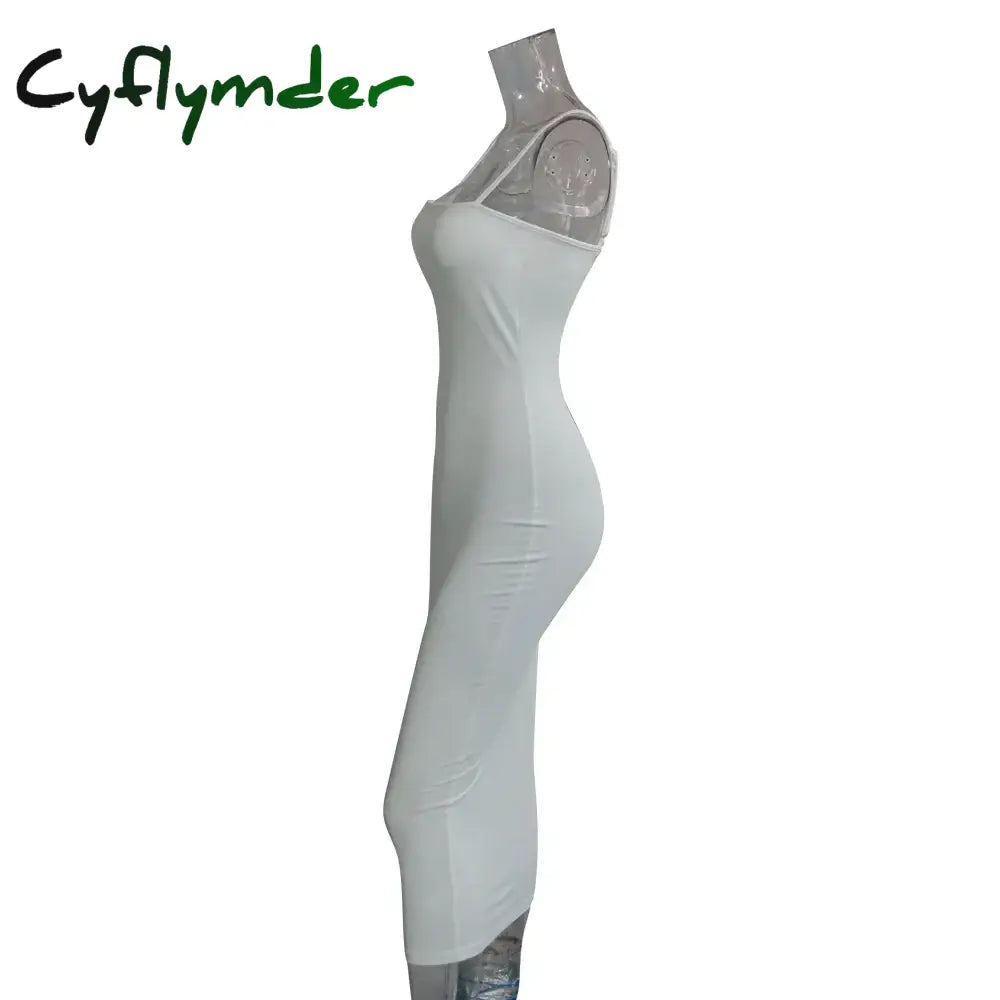 Cyflymder Summer Women’s Dress Long Sling Dresses Club Sexy Suspender