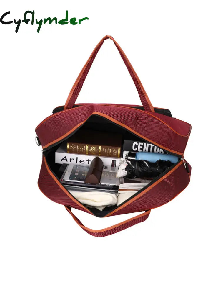 Cyflymder Super Large Capacity Women’s Travel Bag Waterproof Men Duffel Bags Trip Weekender