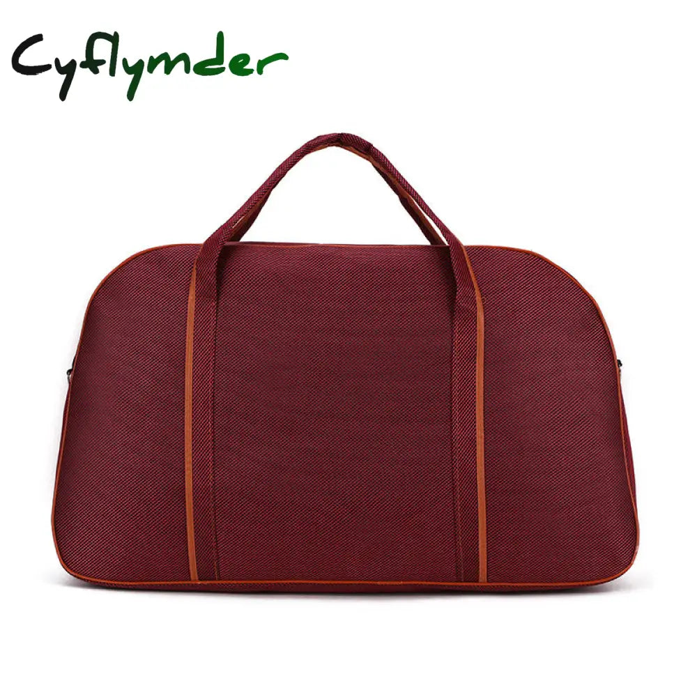 Cyflymder Super Large Capacity Women’s Travel Bag Waterproof Men Duffel Bags Trip Weekender