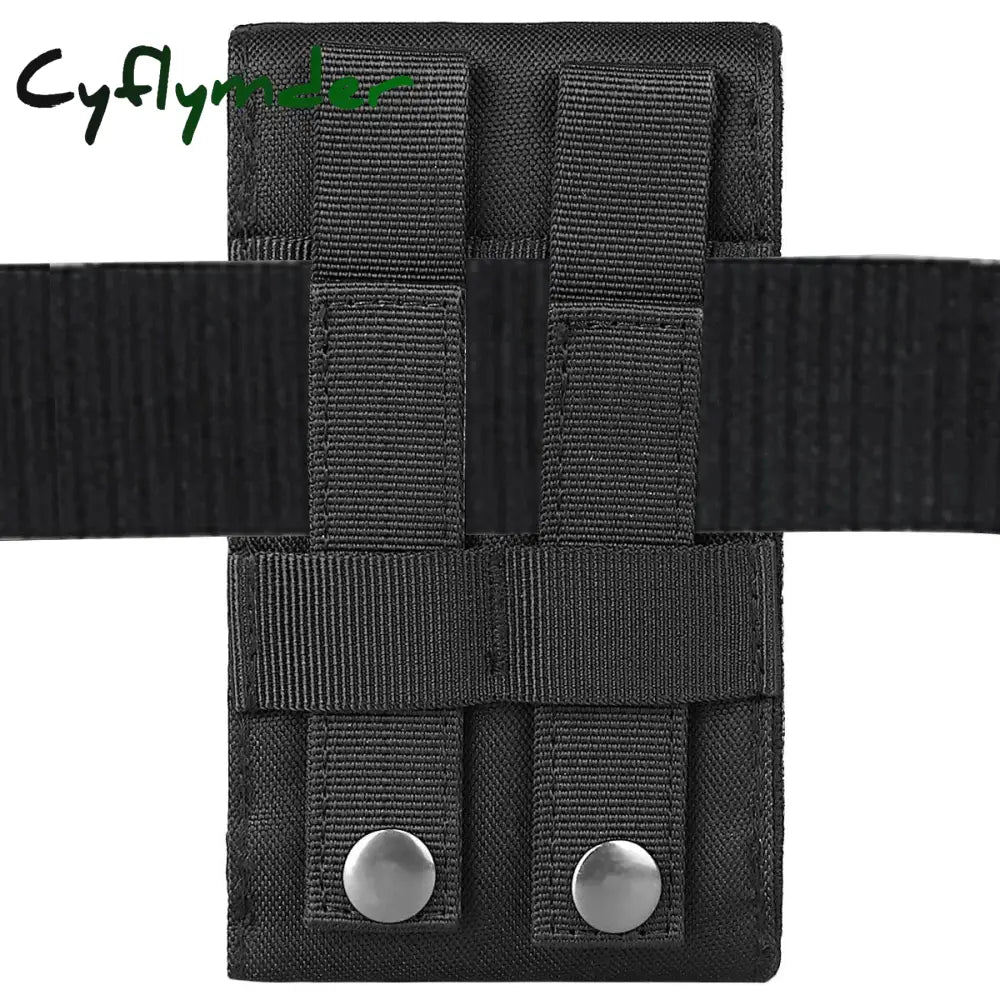 Cyflymder Tactical Molle Phone Holster Pouch Universal Belt Waist Bag 5.5& Military Mobile Hunting