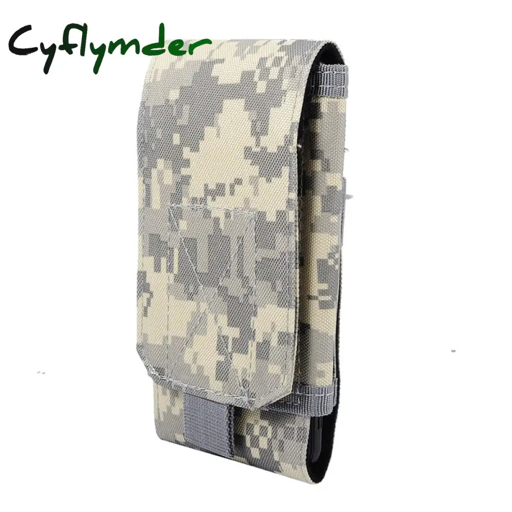 Cyflymder Tactical Molle Phone Holster Pouch Universal Belt Waist Bag 5.5& Military Mobile Hunting