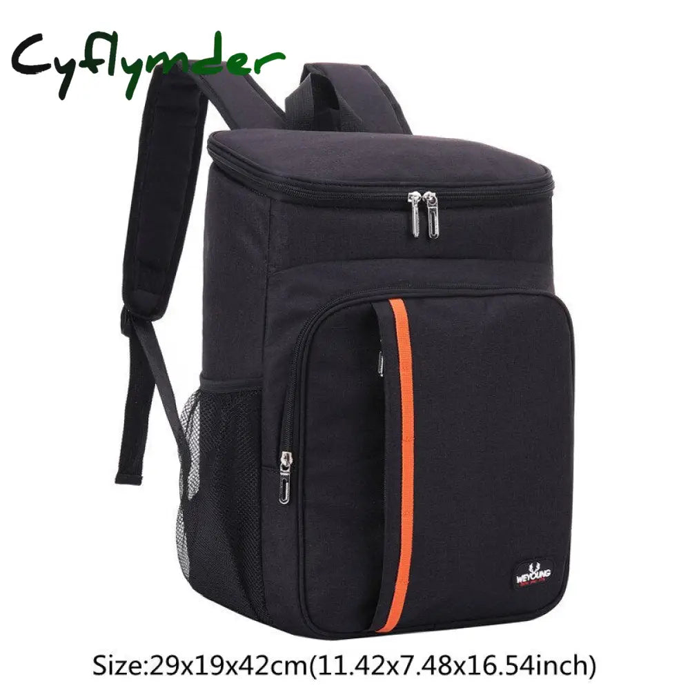 Cyflymder Thermal Lunch Bag Women Portable Insulated Cooler Bento Tote Family Travel Picnic Drink