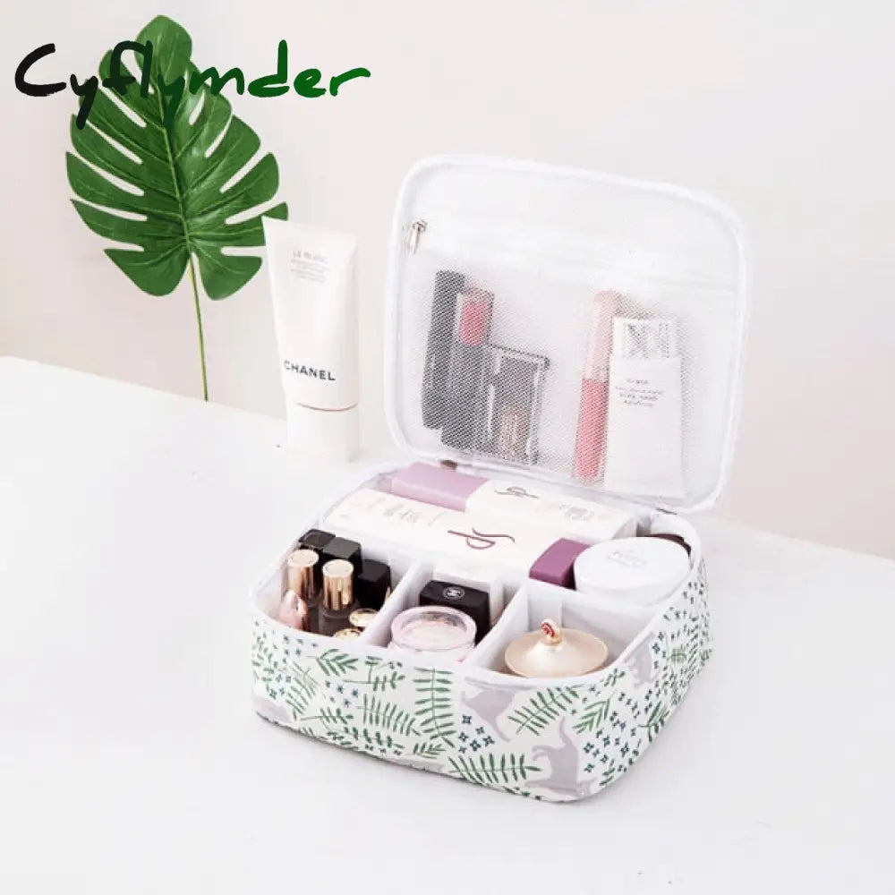 Cyflymder Thicken Oxford Multifunction Women Travel Storage Bag Toiletries Organize Cosmetic