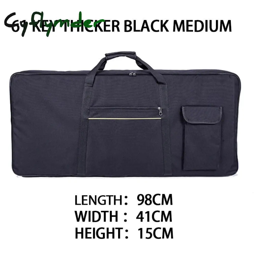 Cyflymder Thicker Nylon 54 61 76 88 Key Keyboard Bag Camouflage Instrument Waterproof Electronic