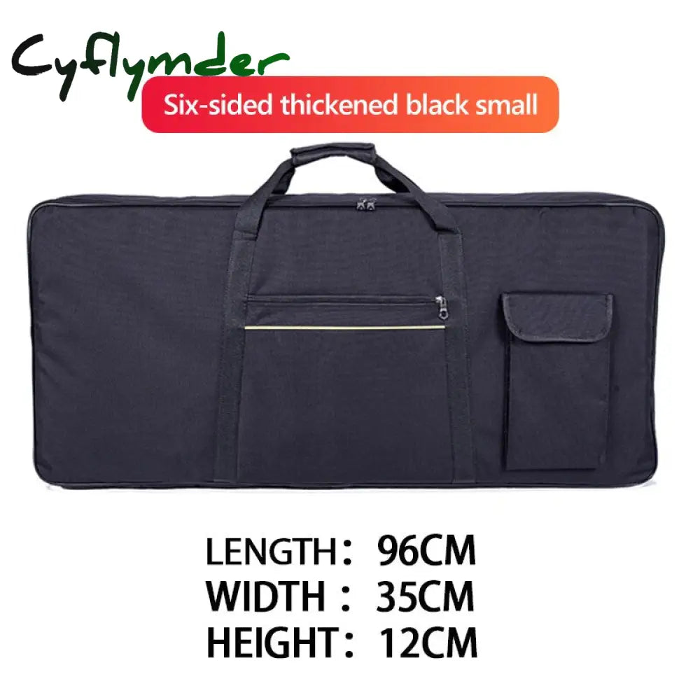 Cyflymder Thicker Nylon 54 61 76 88 Key Keyboard Bag Camouflage Instrument Waterproof Electronic