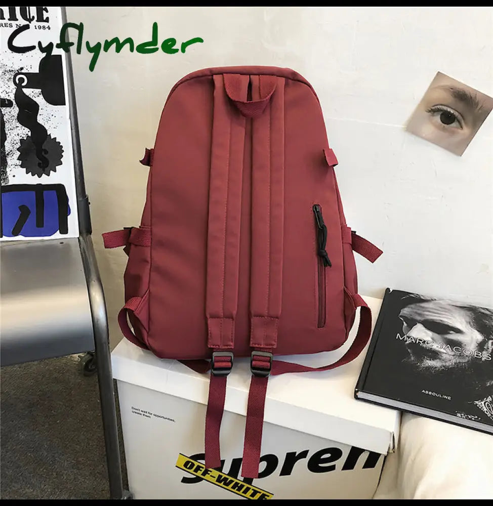 Cyflymder Tooling Style Women’s Backpacks Large Capacity School Bags For Teens Korean Harajuku