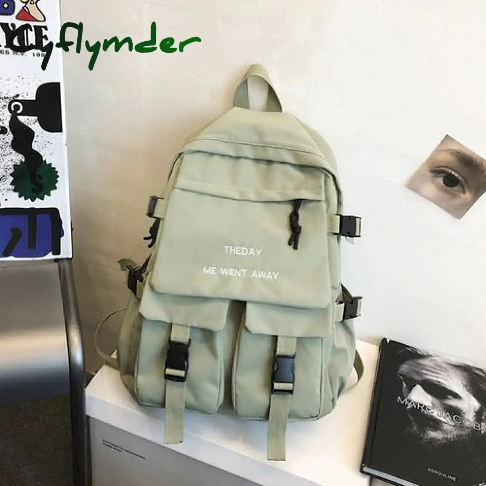 Cyflymder Tooling Style Women’s Backpacks Large Capacity School Bags For Teens Korean Harajuku