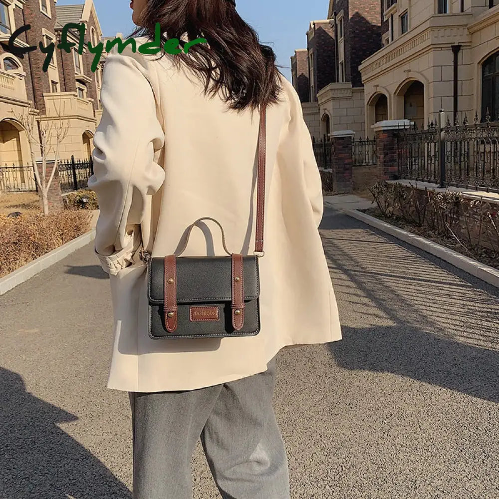 Cyflymder Top Quality New Style Versatile Contrast Color Ladies Acrylic Handbag Famous Luxury