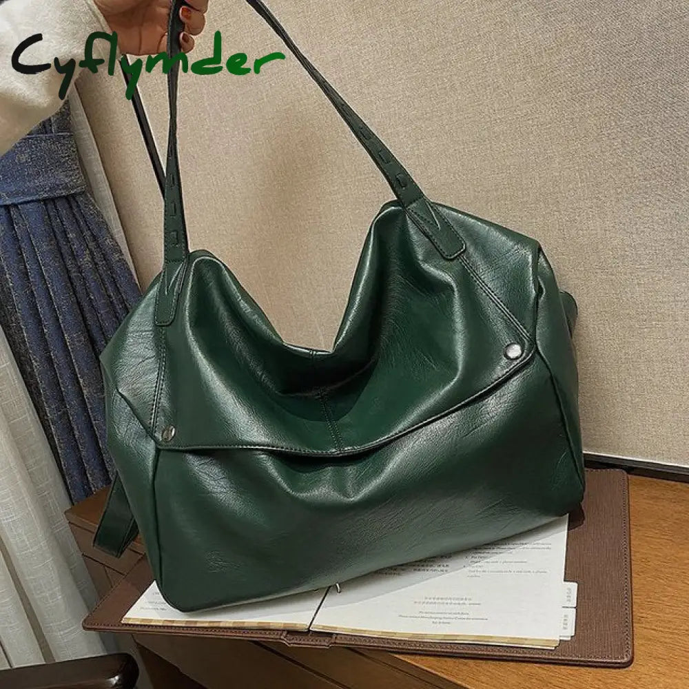 Cyflymder Top Quality Women Handbags Bag Large Capacity Female Designer Portable Shoulder Bags For