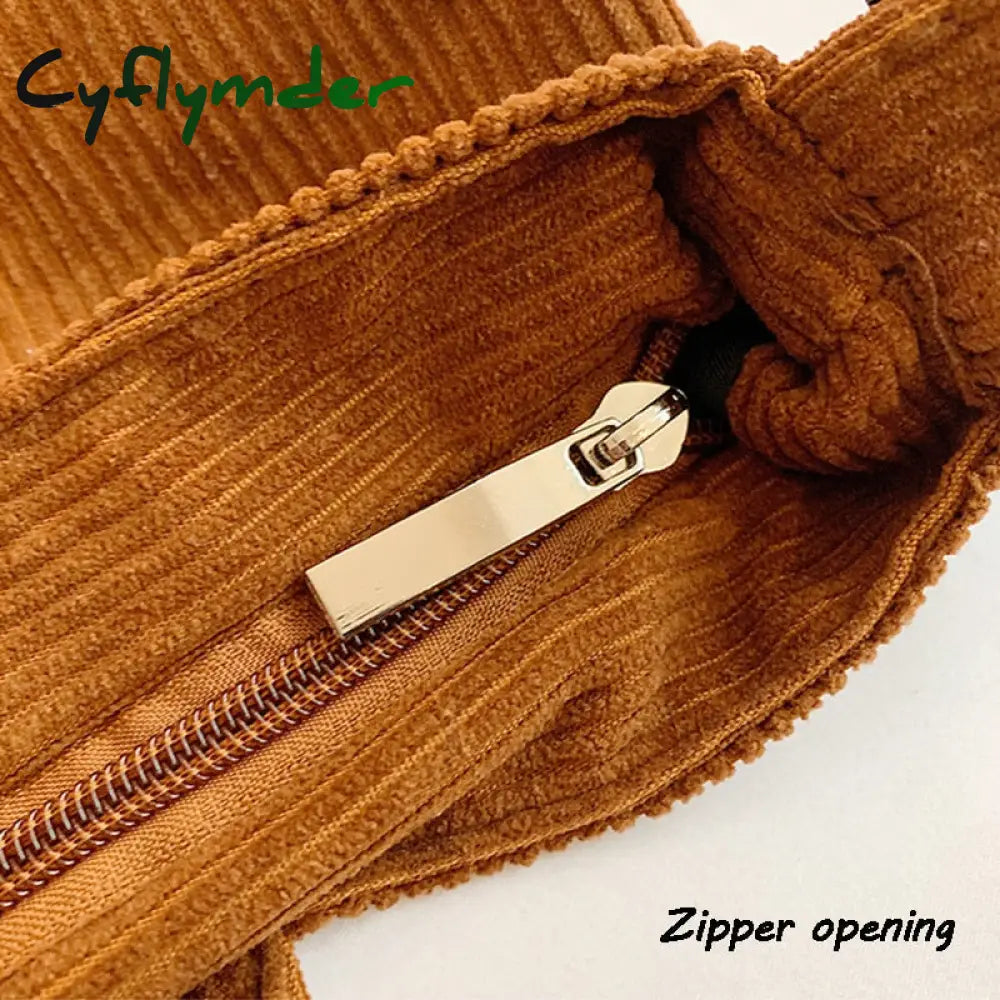 Cyflymder Tote Bag For Women Fashion Shopper Designer Handbags Large Capacity Solid Color