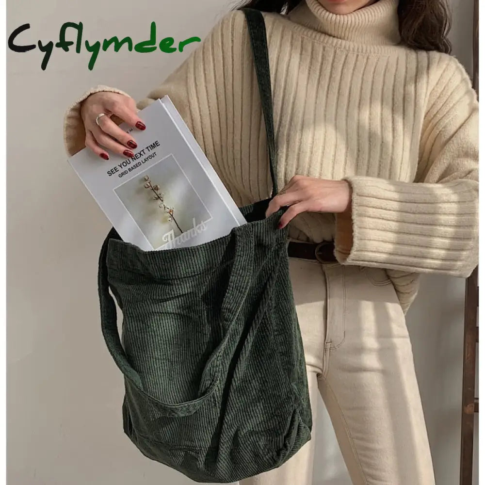 Cyflymder Tote Bag Women Designer Handbags Shoppers Fashion Casual Minimalist Style Large Capacity