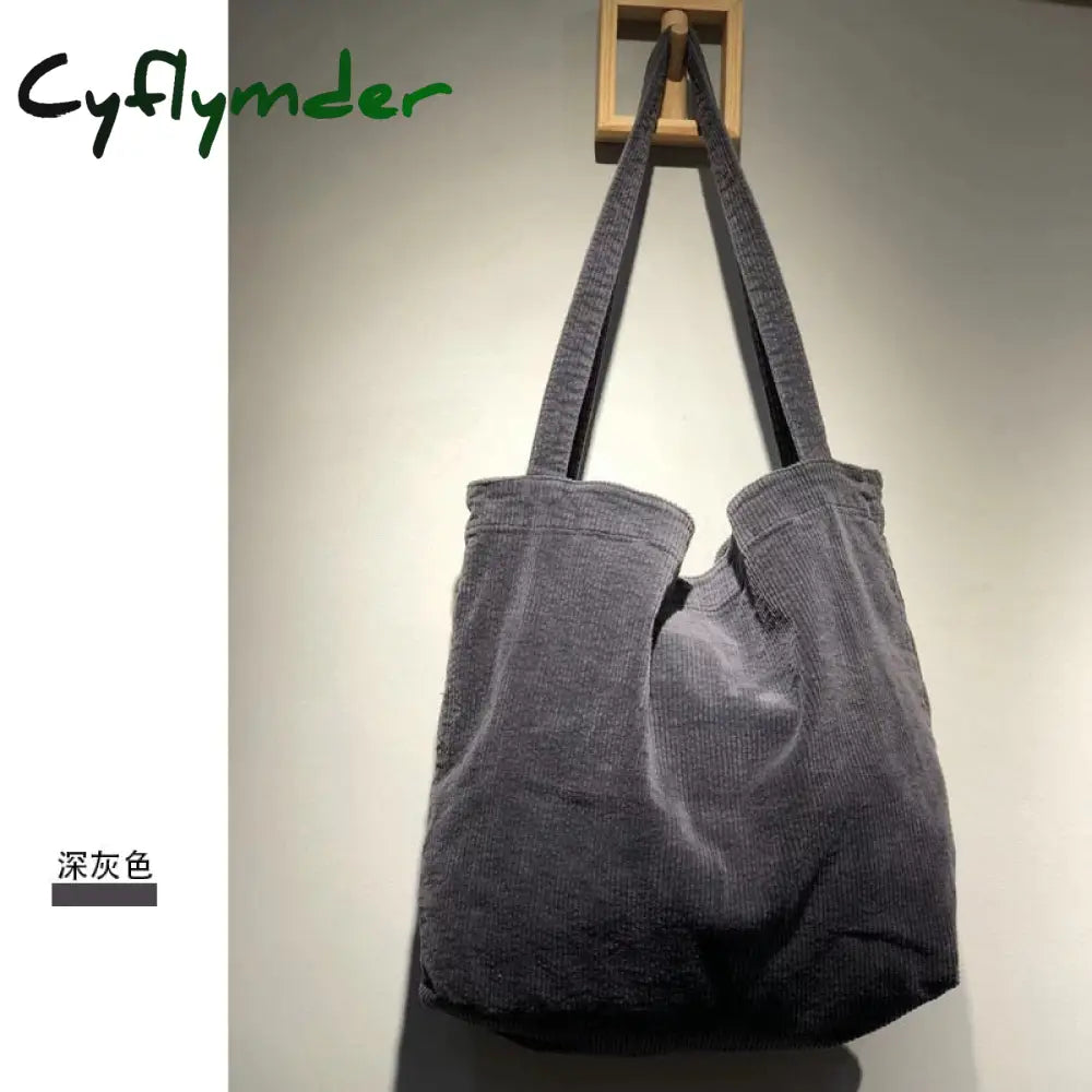 Cyflymder Tote Bag Women Designer Handbags Shoppers Fashion Casual Minimalist Style Large Capacity