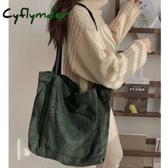 Cyflymder Tote Bag Women Designer Handbags Shoppers Fashion Casual Minimalist Style Large Capacity