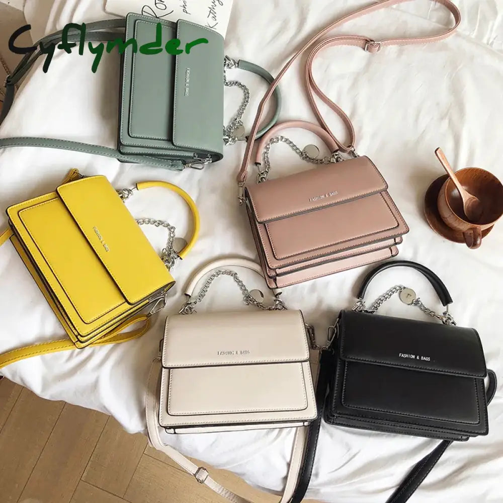 Cyflymder Totes Bags Women Large Capacity Handbags Pu Shoulder Messenger Bag Female Fashion Daily