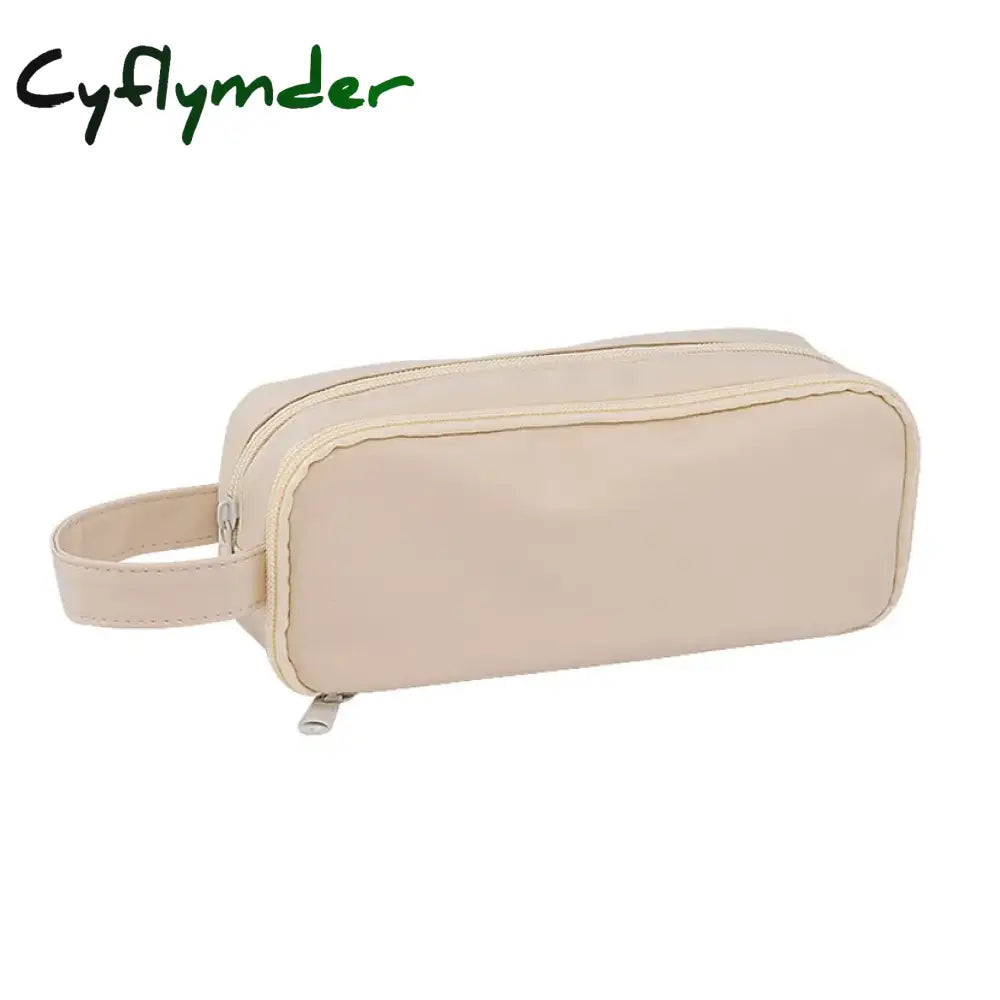 Cyflymder Transparent Pencil Case Trousse Portable Box Kawaii Fournitures Scolaire Waterproof