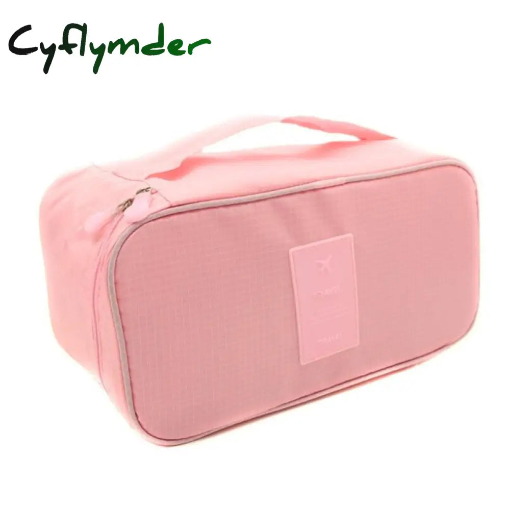 Cyflymder Travel Bra Bag Underwear Organizer Women Bedroom Packaging Cube Pouch And Panty Storage