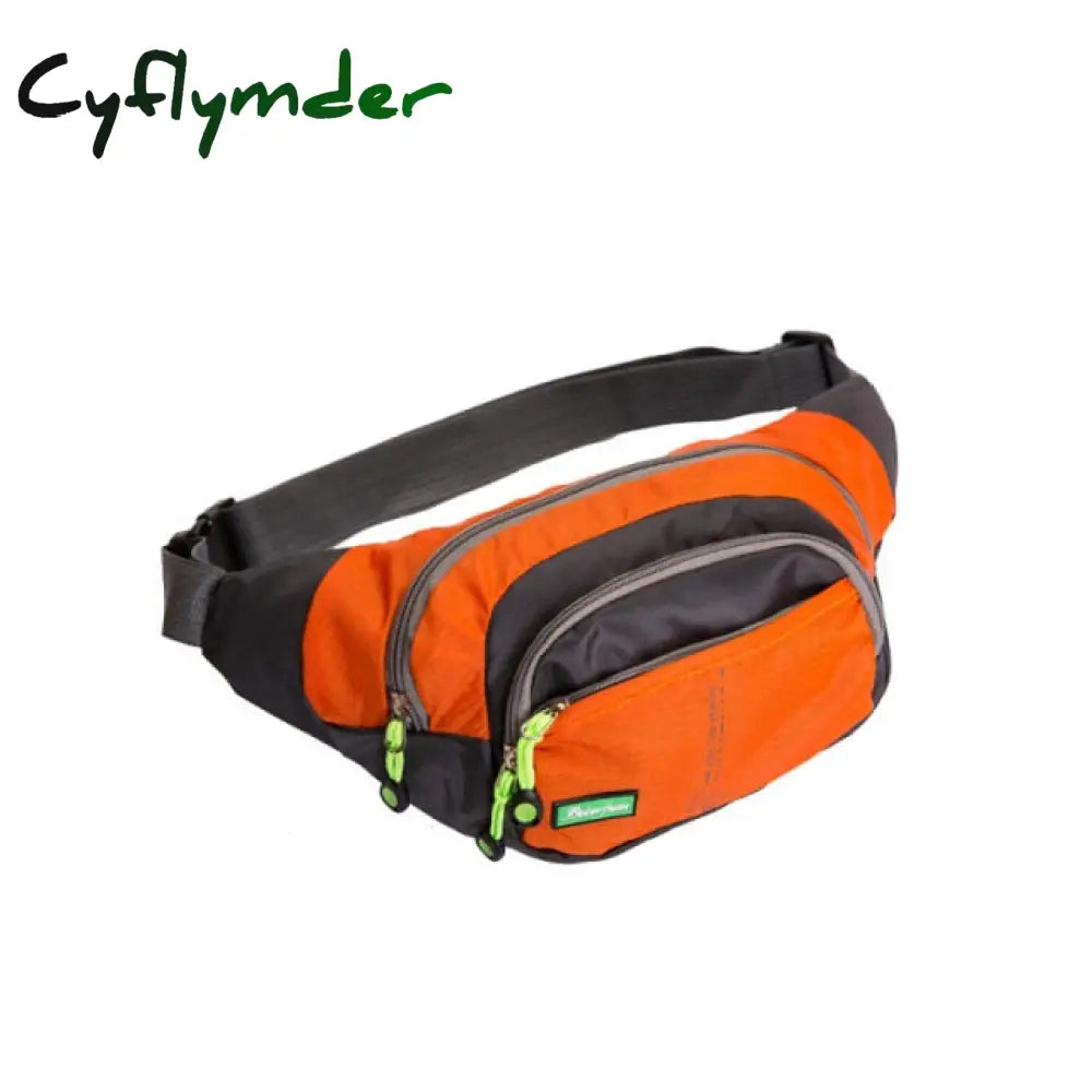 Cyflymder Travel Bum Bag Fanny Pack Waist Zipped Outdoor Sports Shoulder Pouch Men Women Packs