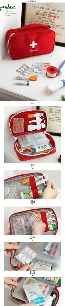 Cyflymder Travel Portable Bag Large Emergency Medical Suitable For Storage Supplies