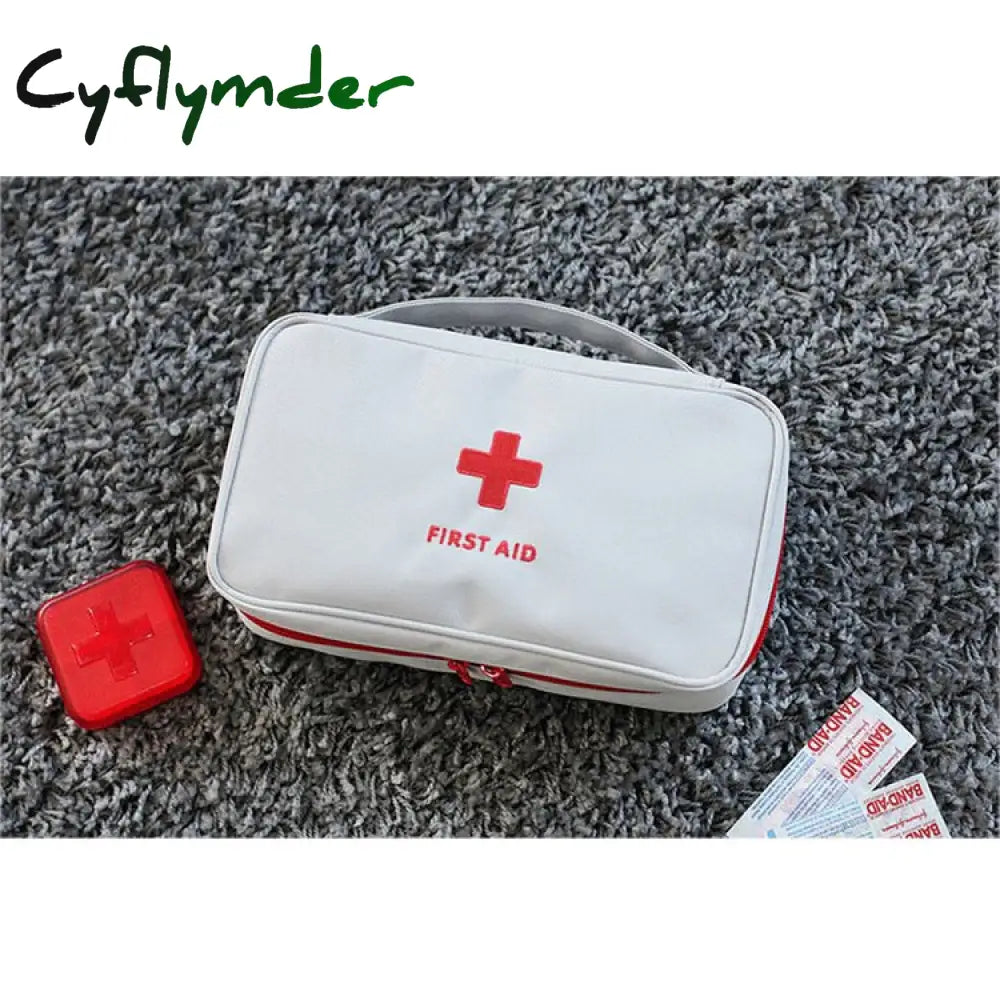 Cyflymder Travel Portable Bag Large Emergency Medical Suitable For Storage Supplies Gray