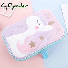 Cyflymder Unicorn Pencil Cases Kawaii School Case Student Pencilcases Stationery Trousse Scolaire