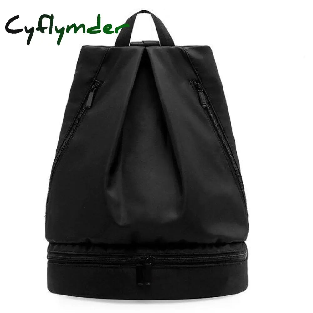 Cyflymder Unisex Waterproof Swimming Backpack Men Duffle Beach Bags Women Gym Seperate Room For