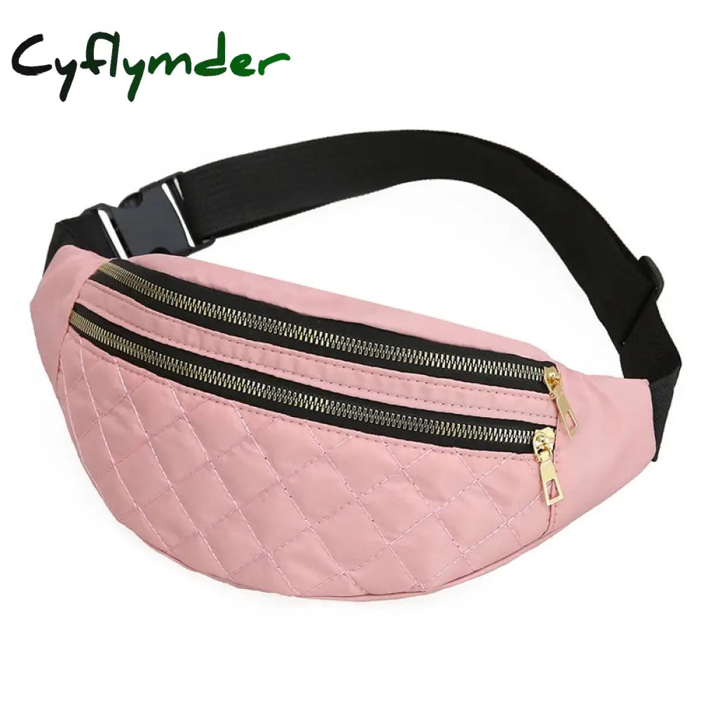 Cyflymder Waist Bags For Women Oxford Leisure Color Bag Shoulder Crossbody Chest Handbags All-Match