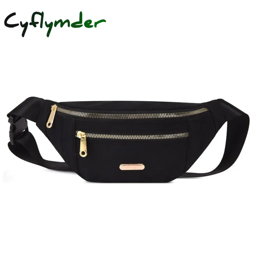 Cyflymder Waist Bags For Women Oxford Leisure Color Bag Shoulder Crossbody Chest Handbags All-Match