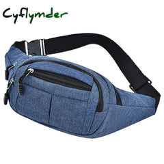 Cyflymder Waist Packs Heuptas Hip Bag Fashion Men Women Waistband Banana Bags Travel Purse Bolso