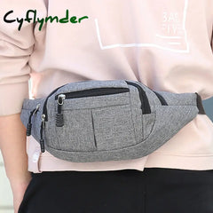 Cyflymder Waist Packs Heuptas Hip Bag Fashion Men Women Waistband Banana Bags Travel Purse Bolso