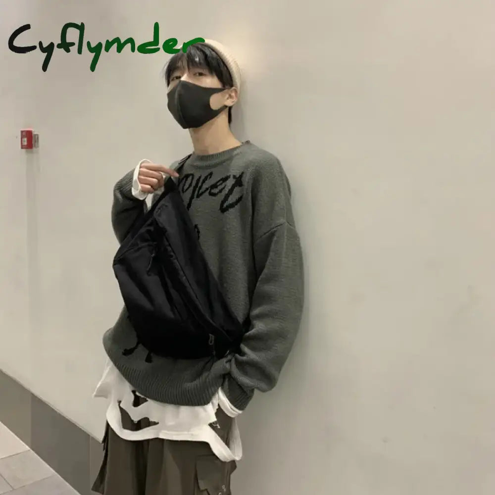 Cyflymder Waist Packs Large Capacity Solid Unisex Couples Leisure Chest Fanny Bag Shoulder Cross