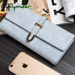 Cyflymder Wallets Women Long Zipper Luxury Brand Leather Coin Purses Tassel Design Clutch Lattice