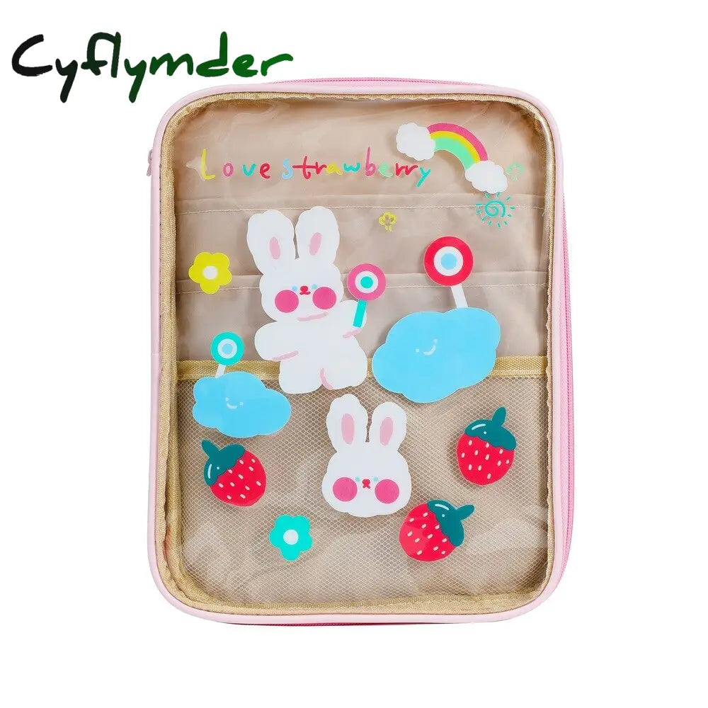 Cyflymder Waterproof Bear Rabbit Tablet Case Bag For Macbook Air Pro 9.7 10.8 11 Inch Huawei