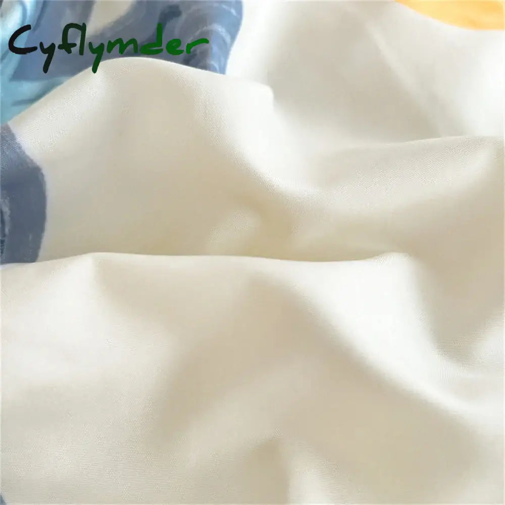 Cyflymder Waterproof Fitted Sheet Non-slip Winter Warm Mattress Cover Protector Bedding Bedroom Home King Queen Size