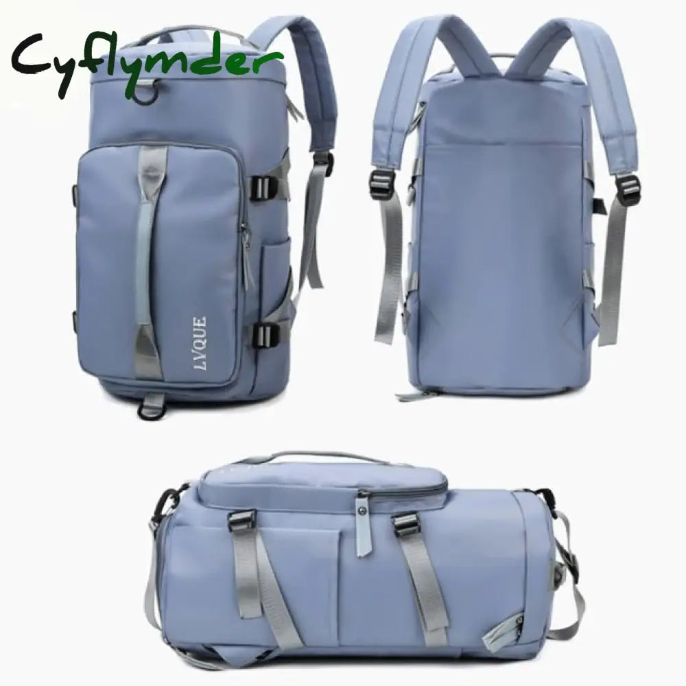 Cyflymder Waterproof Gym Fitness Bag Outdoor Backpack Women Travel Shoe Sport Student Excerise