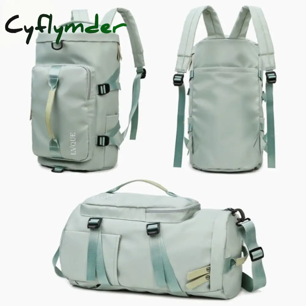 Cyflymder Waterproof Gym Fitness Bag Outdoor Backpack Women Travel Shoe Sport Student Excerise